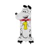 BALLONS CHIFFRES ANIMAUX 1 DALMATIEN 90 CM