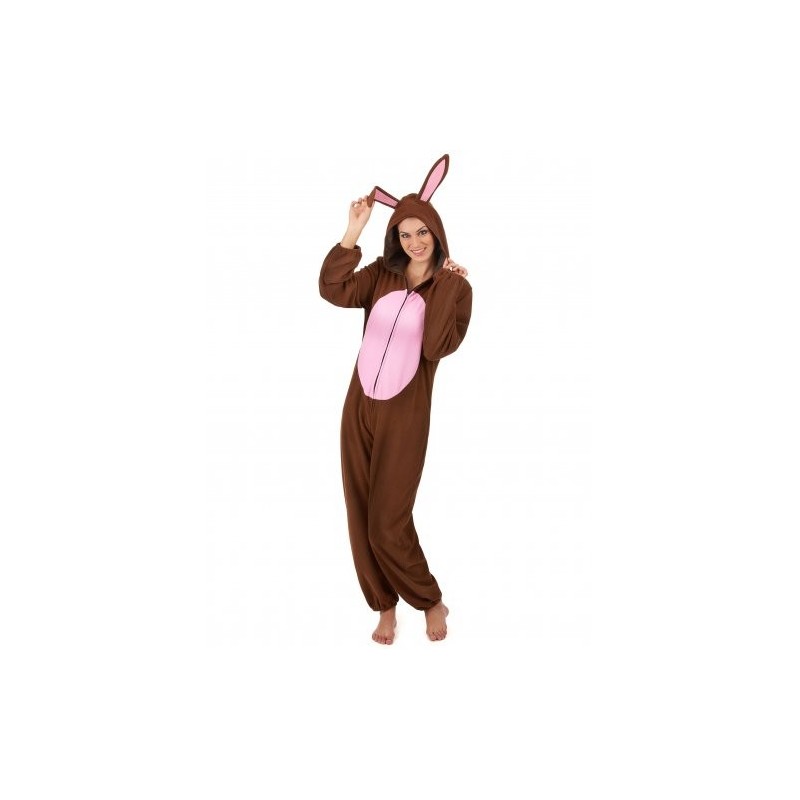DEGUISEMENT LAPIN BRUN FEMME TAILLE UNIQUE  DEGUISEMENT LAPIN BRUN FEMME TAILLE UNIQUE