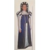 DEGUISEMENT MEDIEVAL BLEU ET BLANCHE TAILLE 40 DEGUISEMENT MEDIEVAL BLEU ET BLANCHE TAILLE 40