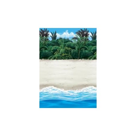 SCENE DECORATIVE PLAGE 1.2 M X 12 M