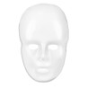 MASQUE BLANC ADULTE PLASTIQUE