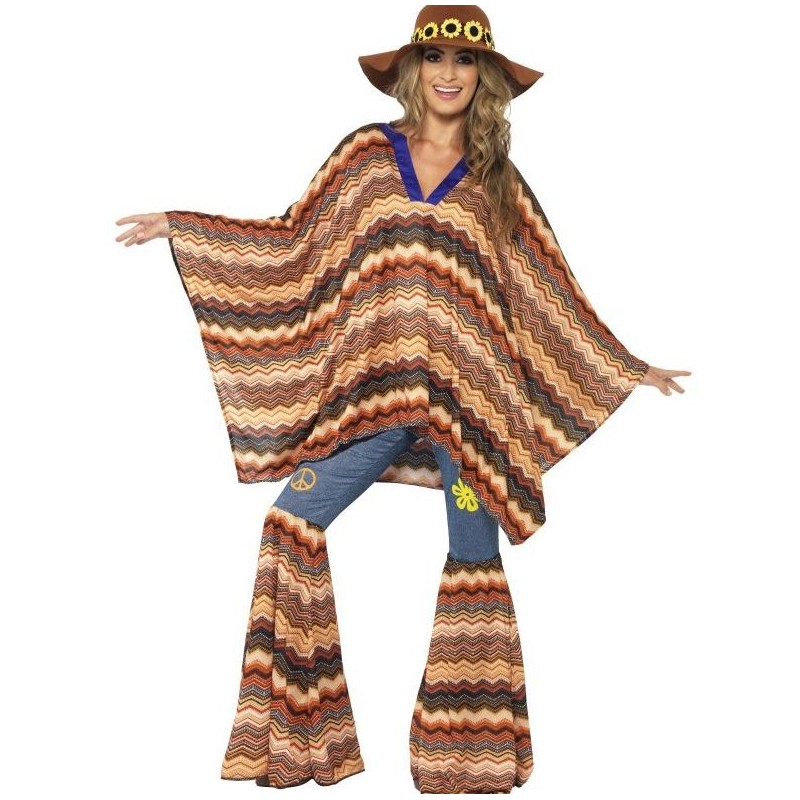 DEGUISEMENT ENSEMBLE PONCHO PANTALON PATH D'EPH TAILLE 44/46 