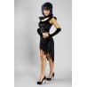 DEGUISEMENT SORCIERE VELOURS NOIR TAILLE 36/38 DEGUISEMENT SORCIERE VELOURS NOIR TAILLE 36/38