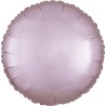 BALLON METALLIQUE ROND SATIN ROSE PASTEL 43 CM BALLON METALLIQUE ROND SATIN ROSE PASTEL 43 CM