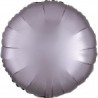 BALLON METALLIQUE ROND SATIN GRIS MAUVE 43 CM BALLON METALLIQUE ROND SATIN GRIS MAUVE 43 CM