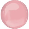 BALLON METALLIQUE ORBZ BOULE ROSE PASTEL 38 X 40 CM BALLON METALLIQUE ORBZ BOULE ROSE PASTEL 38 X 40 CM