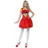 DEGUISEMENT ROBE ANGRY BIRDS TAILLE M