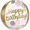 BALLON METALLIQUE ORBZ BOULE HAPPY BIRTHDAY GEMS 38 X 40 CM BALLON METALLIQUE ORBZ BOULE HAPPY BIRTHDAY GEMS 38 X 40 CM