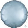 BALLON METALLIQUE ROND SATIN BLEU PASTEL 43 CM BALLON METALLIQUE ROND SATIN BLEU PASTEL 43 CM