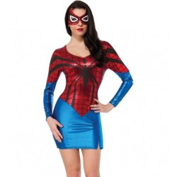 DEGUISEMENT ROBE SPIDER GIRL TAILLE M