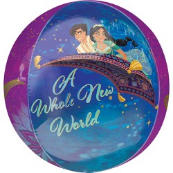 BALLON METALIQUE ORBZ ALADIN 38X40 CM 