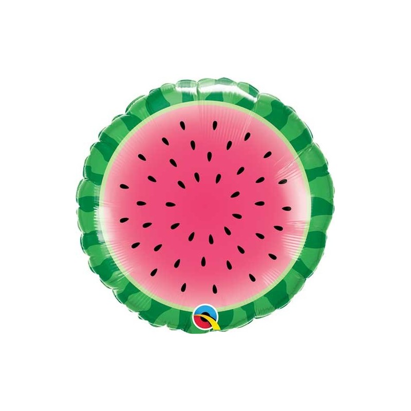 BALLON METALIQUE PASTEQUE 43 CM  BALLON METALIQUE PASTEQUE 43 CM