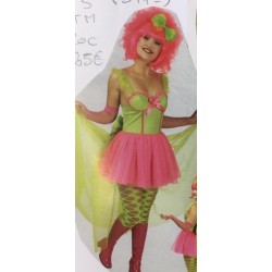 DEGUISEMENT NEON BALLERINA 80 S TAILLE 34