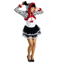 DEGUISEMENT DALMATIEN ROBE TAILLE 44-46 