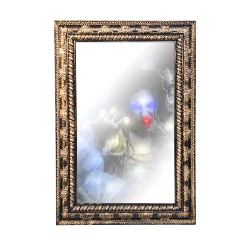 MIROIR HANTE 3D LUMINEUX 79X56 CM 