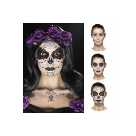 SET MAQUILLAGE DAY OF THE DEAD