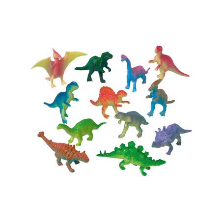 12 FIGURINES DE DINOSAURES