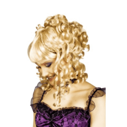 PERRUQUE ELAINE- CHIGNON CHOUCROUTE BLONDE