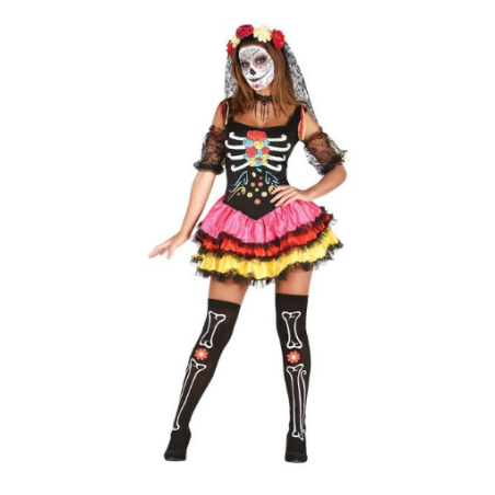 DEGUISEMENT CATRINA DAY OF DEAD TAILLE L