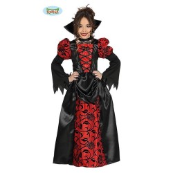 DEGUISEMENT HALLOWEEN ENFANT  VAMPIRE PRINCESSE TAILLE 7-9 ANS 