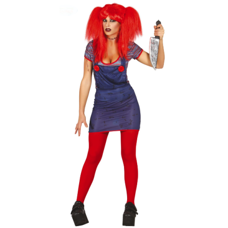 DEGUISEMENT HALLOWEEN POUPEE TUEUSE  TAILLE L