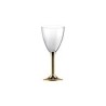 6 VERRES A PIED OR CHROME 6 VERRES A PIED OR CHROME