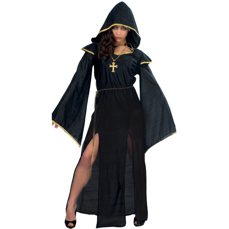 DEGUISEMENT PRETRESSE NOIRE HALLOWEEN TAILLE L DEGUISEMENT PRETRESSE NOIRE HALLOWEEN TAILLE L