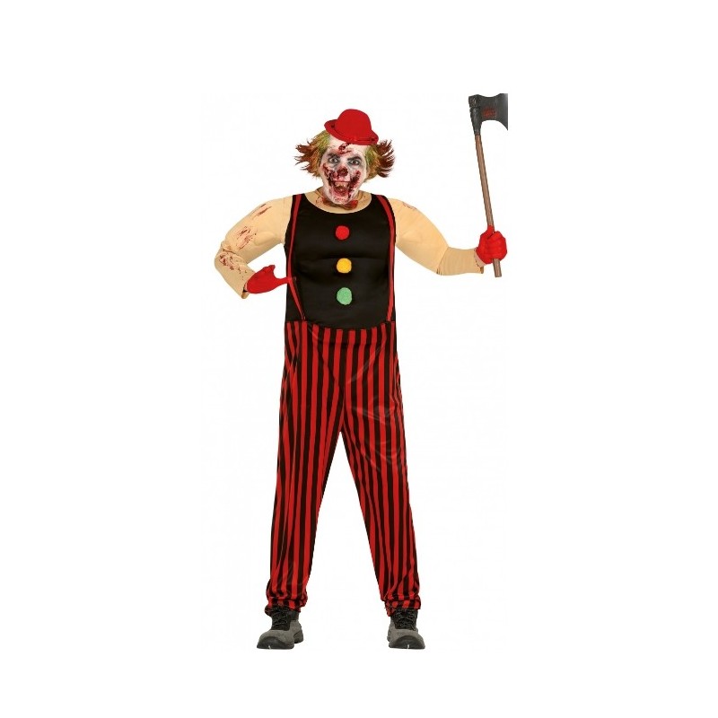 DEGUISEMENT CLOWN TUEUR MUSCLE HALLOWEEN TAILLE L DEGUISEMENT CLOWN TUEUR MUSCLE HALLOWEEN TAILLE L