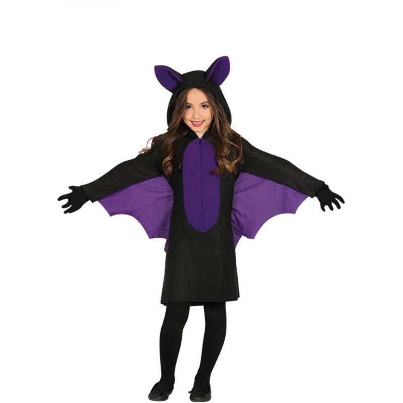 DEGUISEMENT CHAUVE SOURIS FILLE HALLOWEEN TAILLE 3/4 ANS DEGUISEMENT CHAUVE SOURIS FILLE HALLOWEEN TAILLE 3/4 ANS
