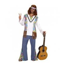 DEGUISEMENT HIPPIE WOODSTOCK TAILLE XL