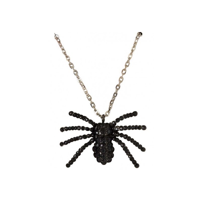 COLLIER ARAIGNEE STRASS NOIR COLLIER ARAIGNEE STRASS NOIR