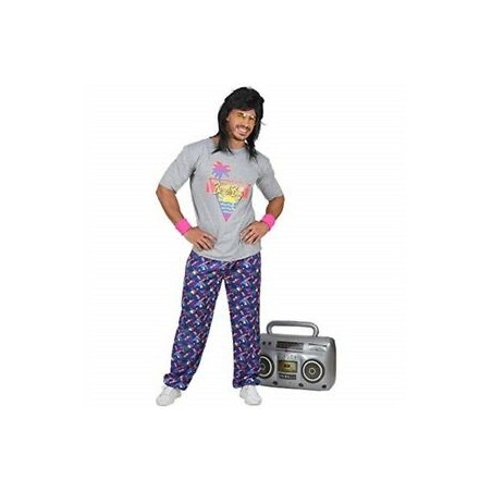 DEGUISEMENT HOMME DES PLAGE 80'S TAILLE XL 