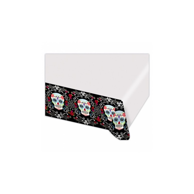 NAPPE PLASTIFIEE DAY OF THE DEAD 137 X 243 CM 