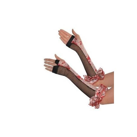 GANTS AVEC SANG  SANS DOIGT ( MITAINES )