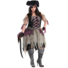 DEGUISEMENT PIRATE SOMBRE FEMME TAILLE XL 