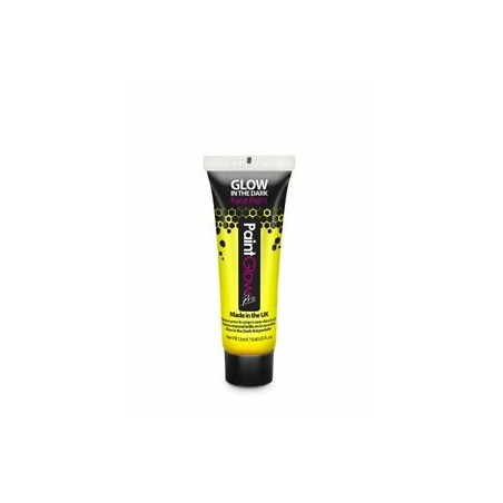 MAQUILLE FLUO GLOW IN THE DARK JAUNE