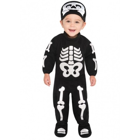 DEGUISEMENT BEBE SQUELETTE 6-12 MOIS 
