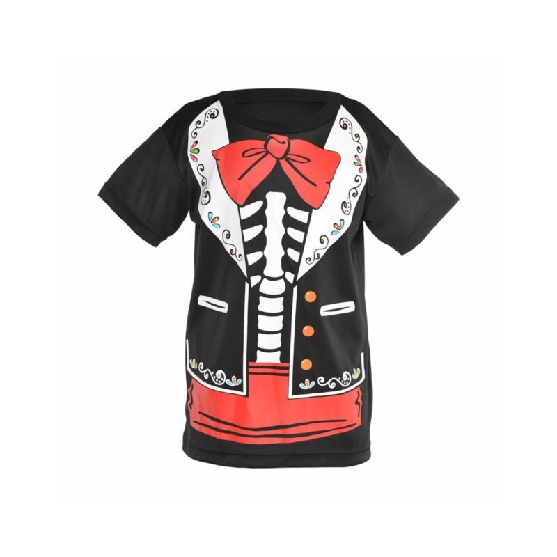 T-SHIRT ENFANT JOUR DES MORT TAILLE 8- 10 ANS 