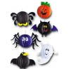 LAMPIONS PAPIER HALLOWEEN CITROUILLE OU FANTOME 