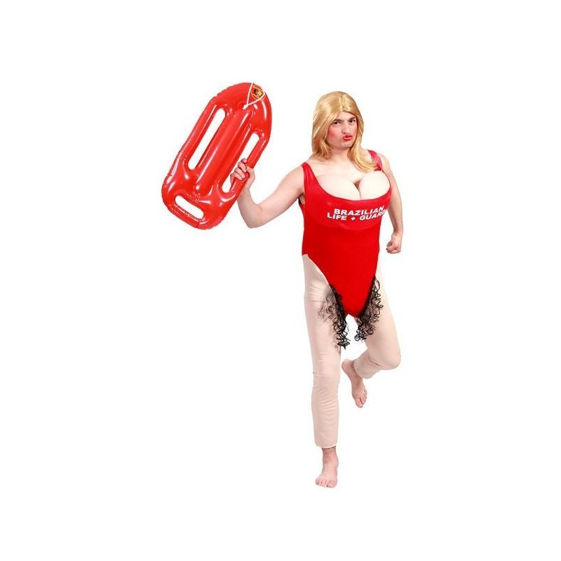 DEGUISEMENT LIFEGUARD SAUVETEUR HUMORISTIQUE TAILLE M