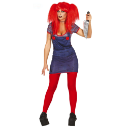 DEGUISEMENT HALLOWEEN FEMME POUPEE TUEUSE  TAILLE M