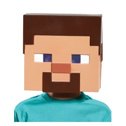 MASQUE MINECRAFT STEVE