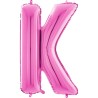 BALLON METALLIQUE LETTRE K FUSCHIA 35 CM BALLON METALLIQUE LETTRE K FUSCHIA 35 CM