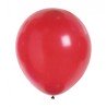 100 BALLONS ROUGE LATEX 28 CM 11'