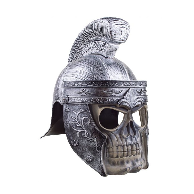 CASQUE ROMAIN AVEC MASQUE TETE DE MORT