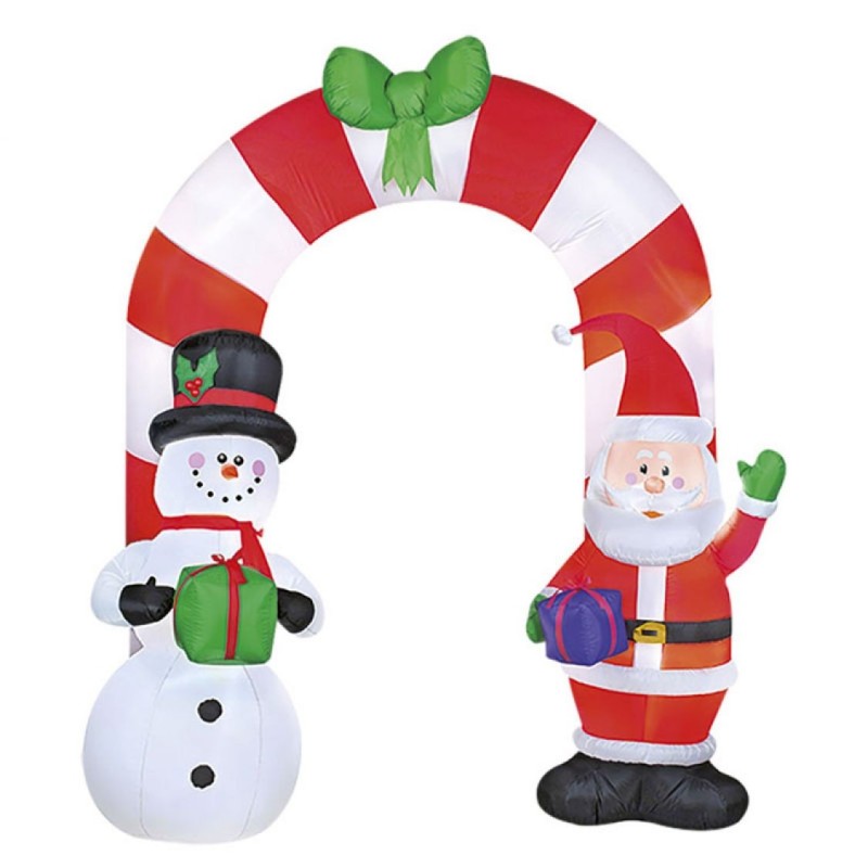 ARCHE DE NOEL GONFLABLE LUMINEUSE ARCHE DE NOEL GONFLABLE LUMINEUSE