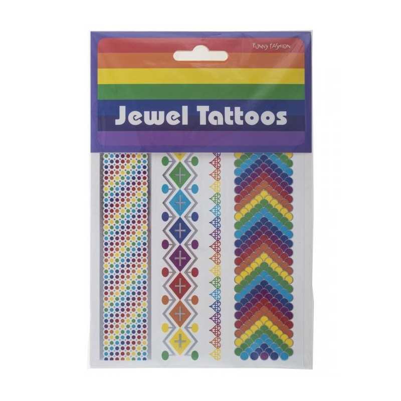 TATOOS MULTICOLORES 70'S