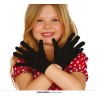 GANTS COURTS NOIRS TAILLE ENFANT 