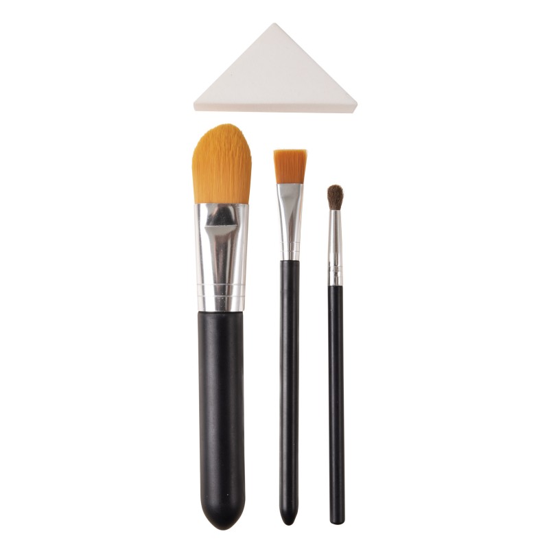 KIT PINCEAUX ET EPONGES DE MAQUILLAGE