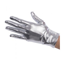 GANTS ARGENT COURTS ADULTE 